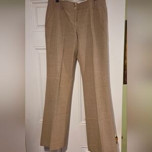 The Limited Cassidy Fit Straight-Leg Boot Cut Pants in Tan